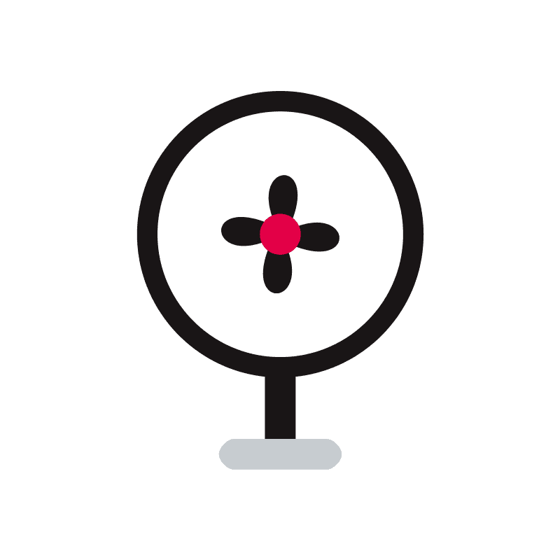 Rechargeable Table Fan